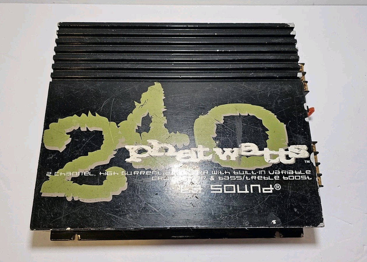 LA SOUND 240 Phatwatts 2 Channel Amplifier