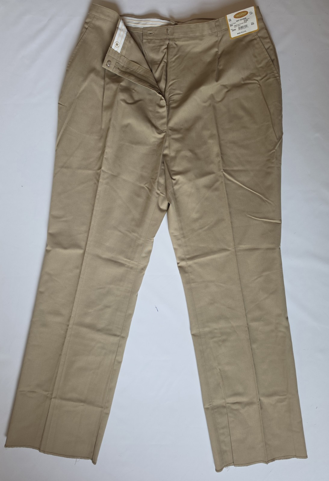 Creighton Preferred Uniform Women's Khaki Pants Size: 20MR Military