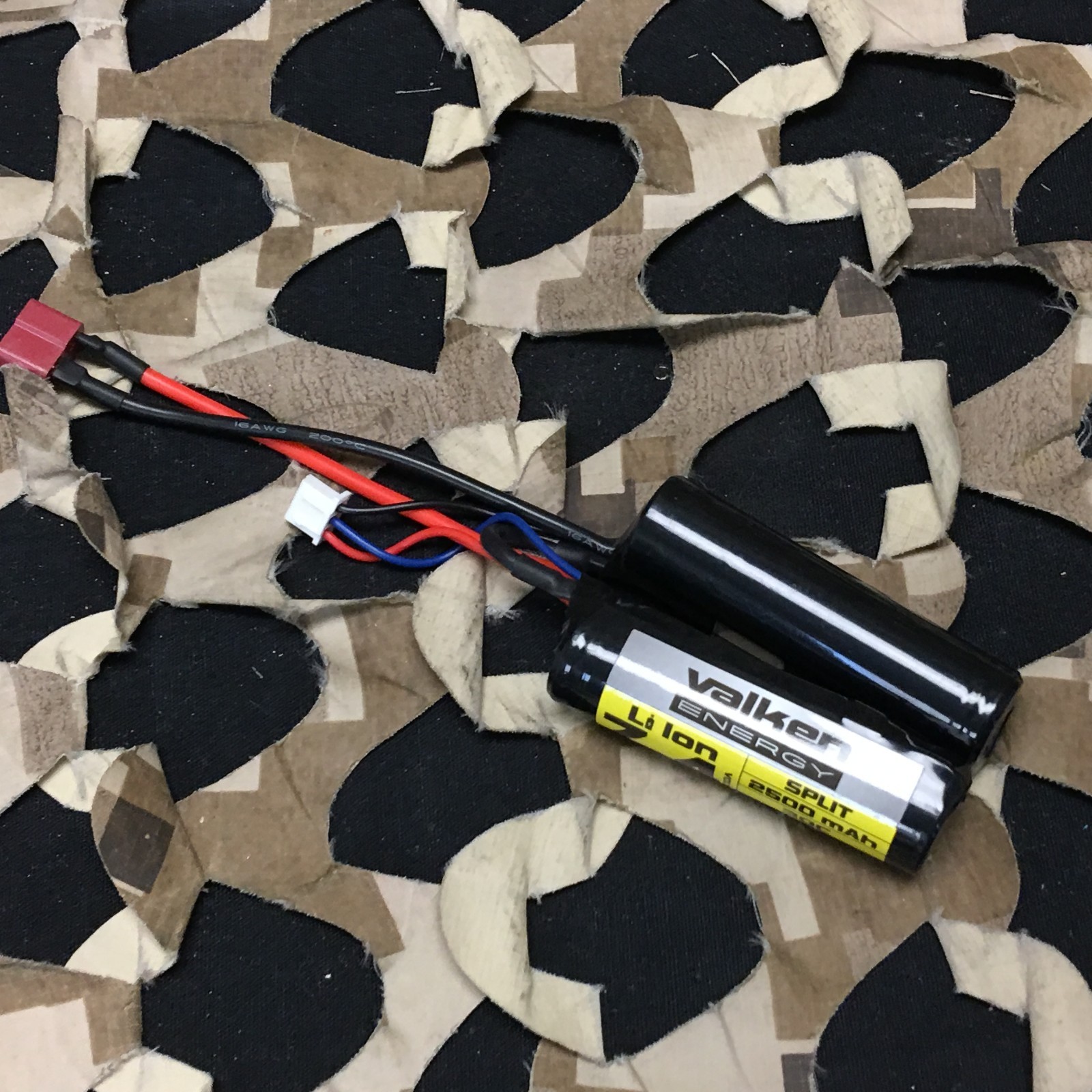 NEW Valken Energy 7.4V 2500MAH Split Dean High Output Airsoft Battery 95904