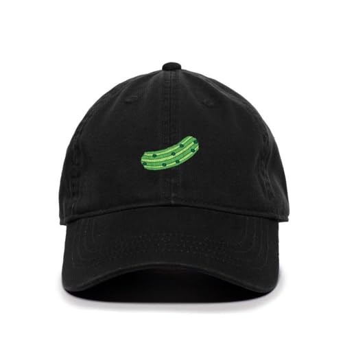 Pickle Cucumber Embroidered Baseball Cap Cotton Adjustable Dad Hat