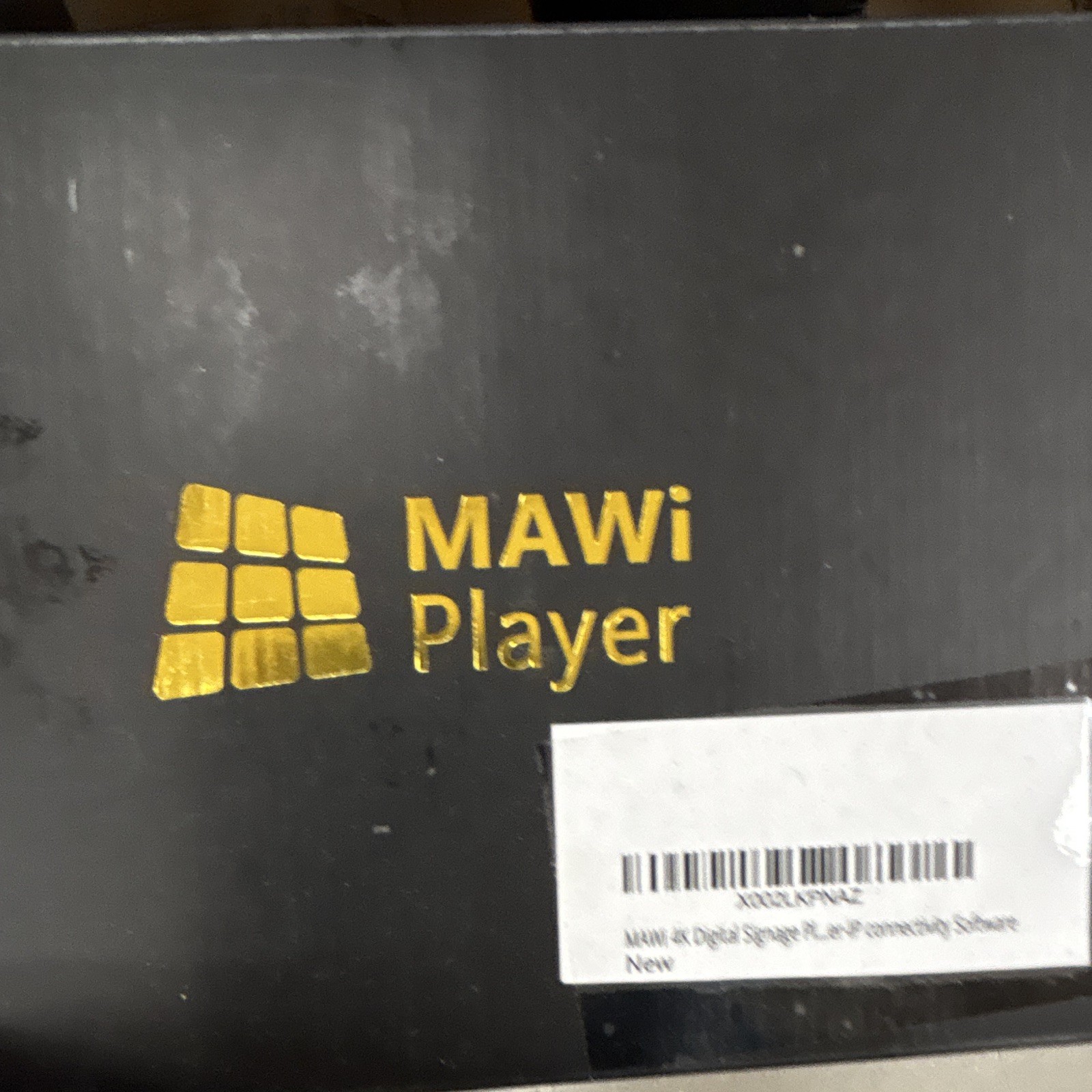 MAWi Player 4K IP Digital Signage Box HDMI Output Black/Gold X002LKPNAZ