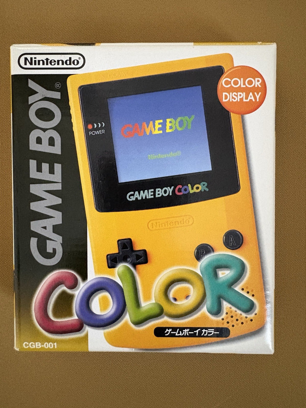 Nintendo Game Boy Color Handheld System - Yellow