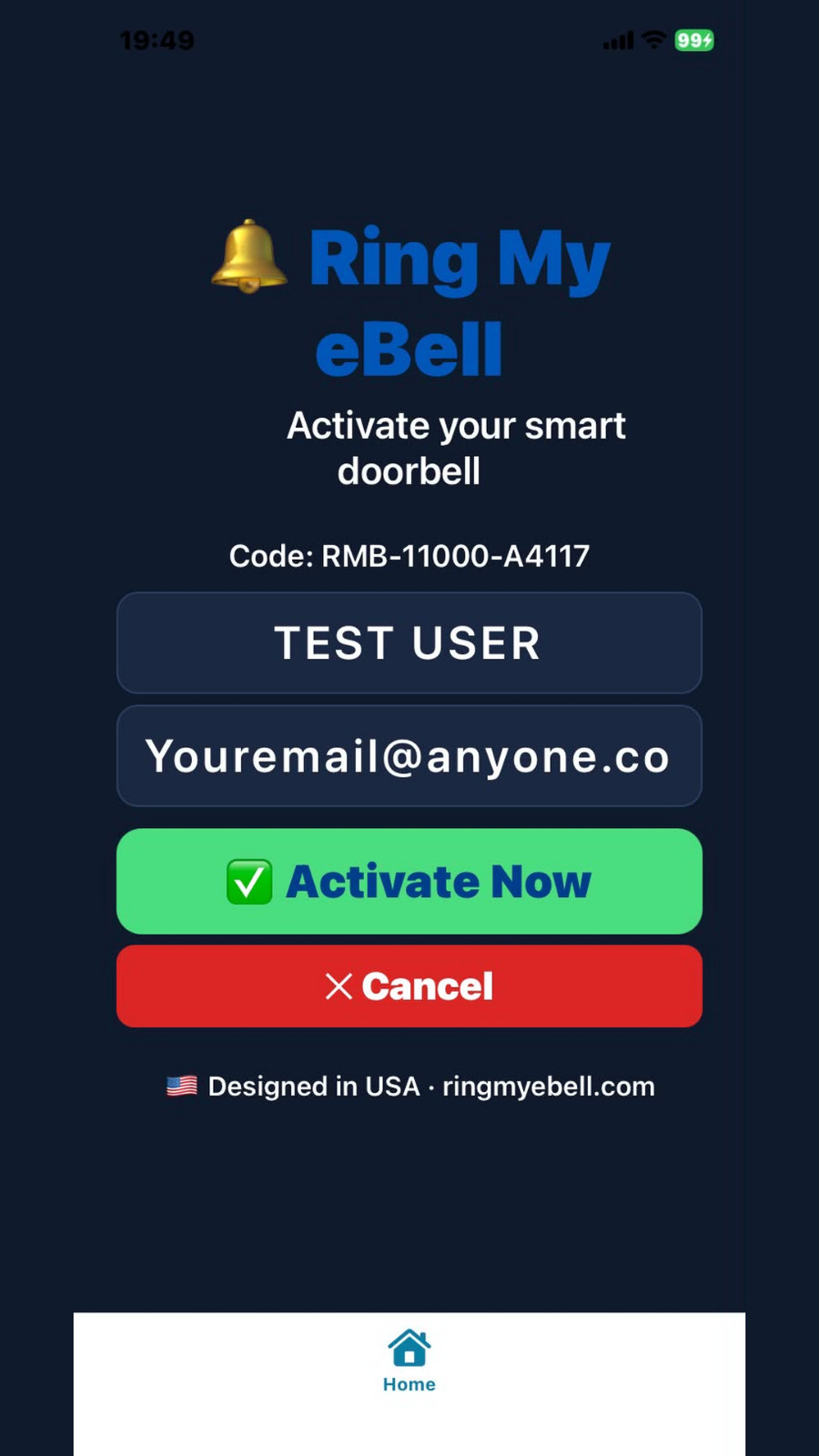 Smart QR Video Doorbell