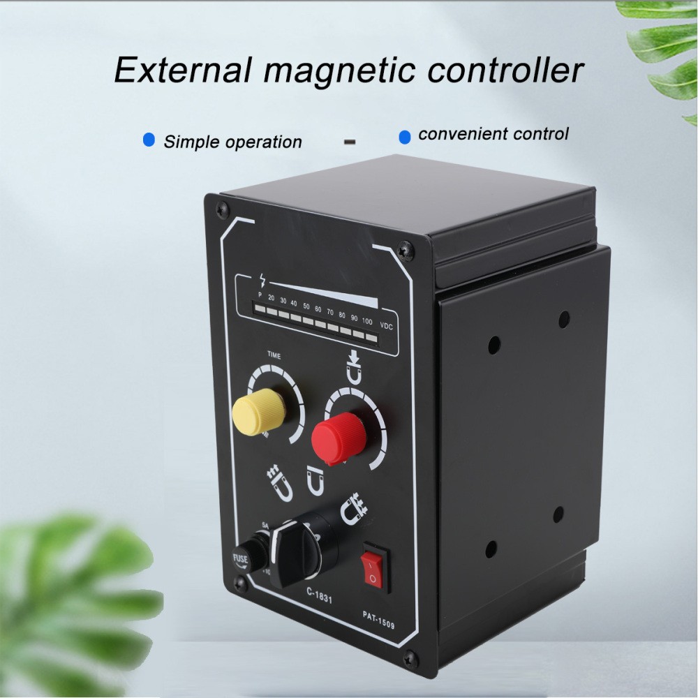 Electro Magnetic Chuck Controller 110V 5Amp Planer Milling Grind LED Display