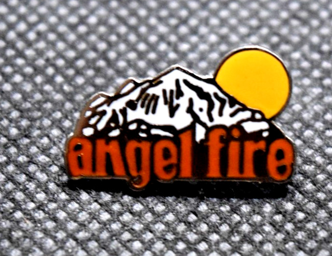 Angel Fire Ski Resort New Mexico Ski Lapel Pin Mtn Range
