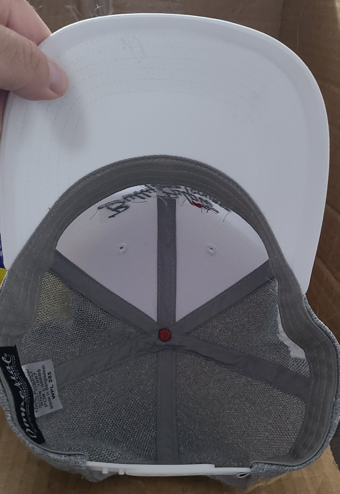 Bully Pulpit golf course "hope fore tomorrow" snapback White