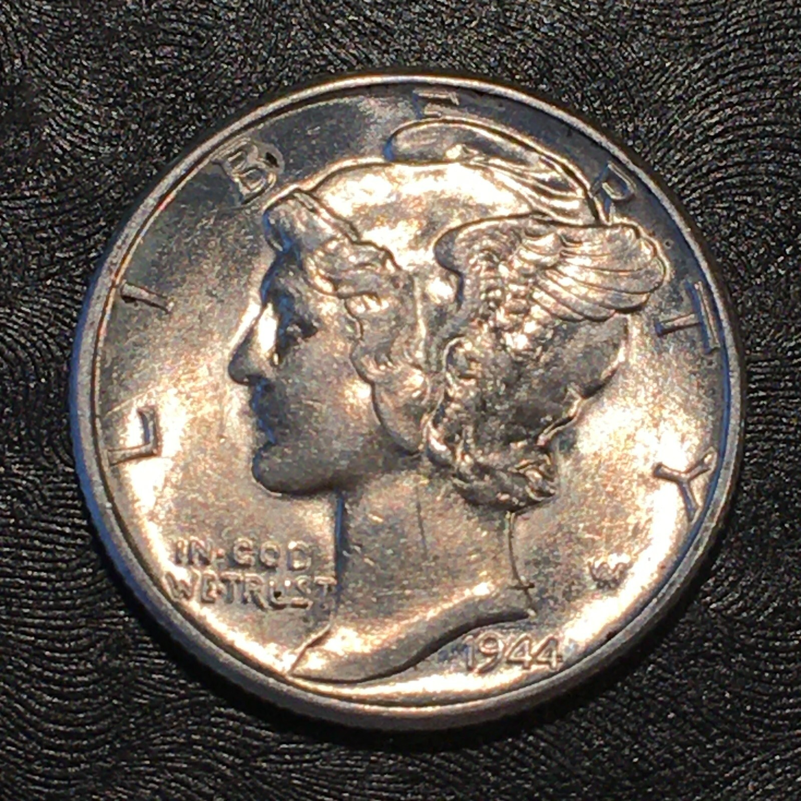 1944 Mercury Dime - High Quality Scans #M444