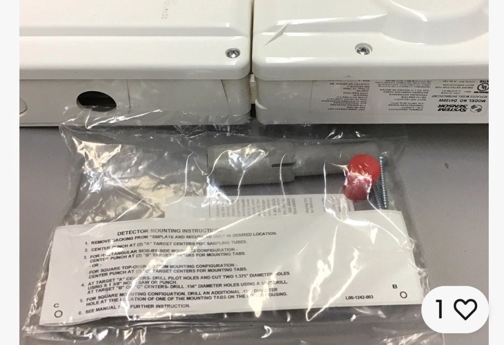 System Sensor D4120W Watertight Duct Smoke Detector