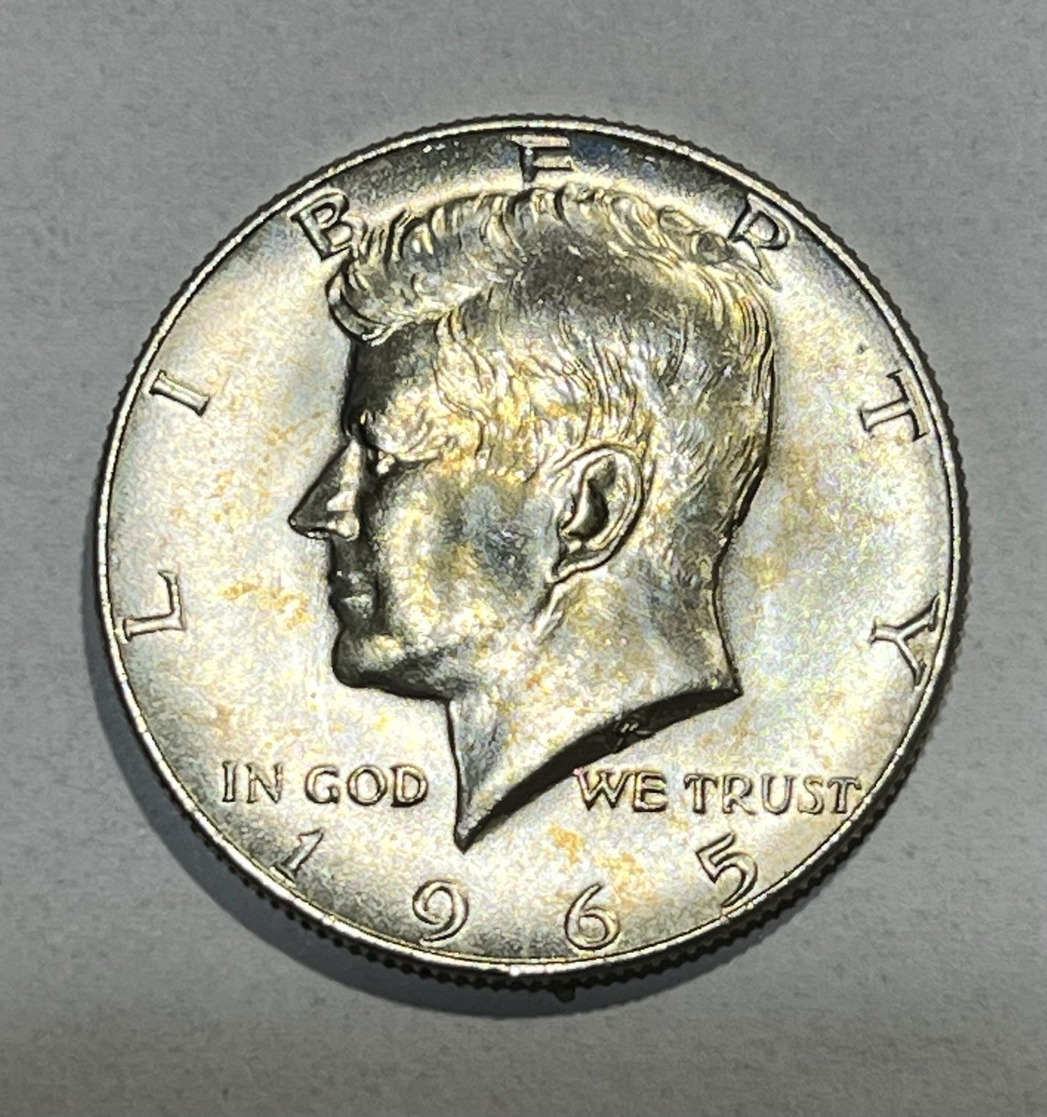 1965 Half Dollar Brilliant Uncirculated Original Business Strike