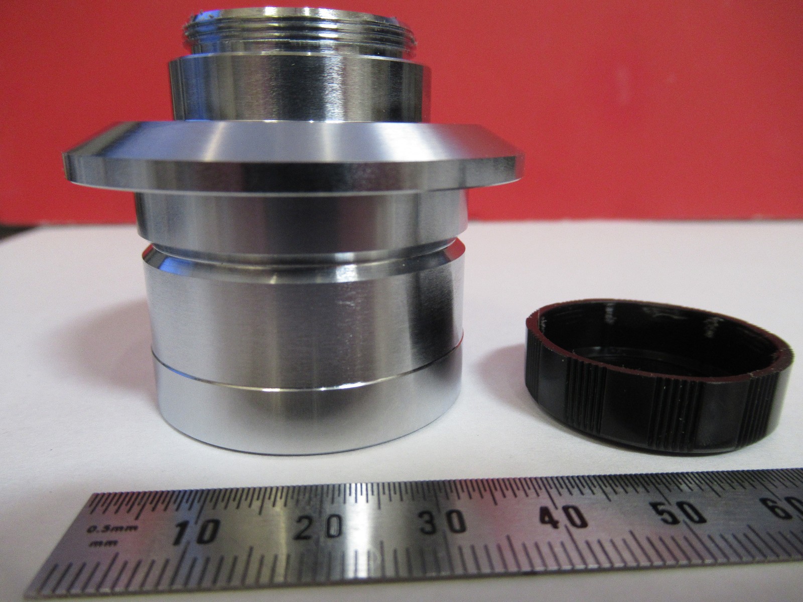 MICROSCOPE PART NIKON CAMERA ADAPTER C MOUNT JAPAN OPTICS AS PICTURED 96-B-04
