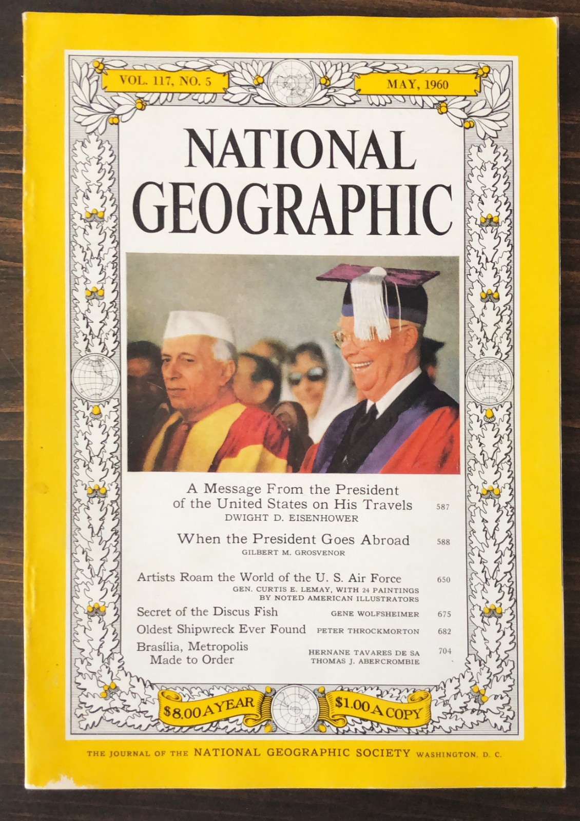 1960 National Geographic Magazine - May