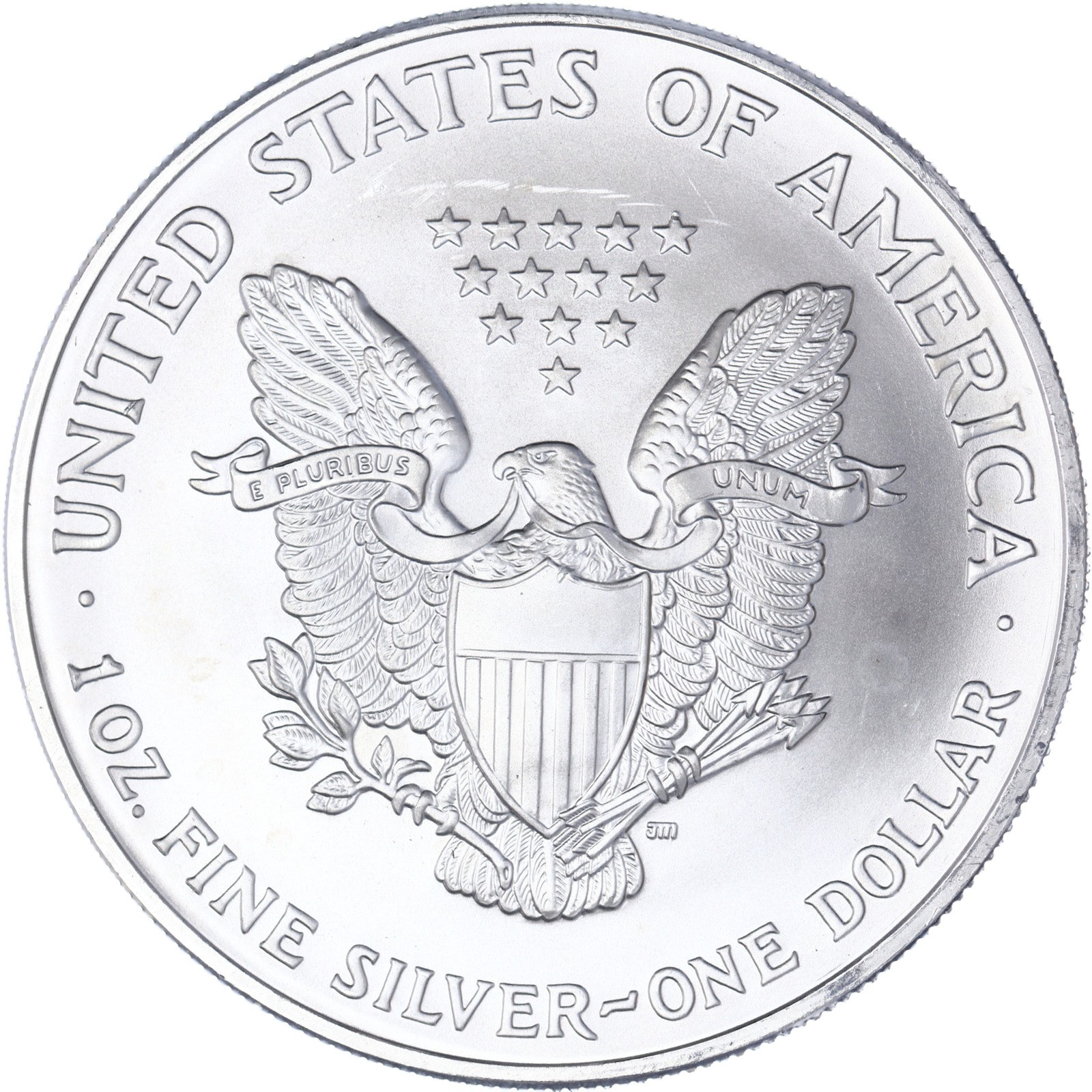 2004 American Silver Eagle 1 Oz Gem Brilliant Uncirculated Coin