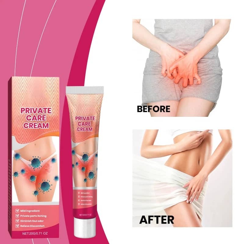 Women's Moisturizing Cream for Private Area Itching Relief Feminine Hygiene Care