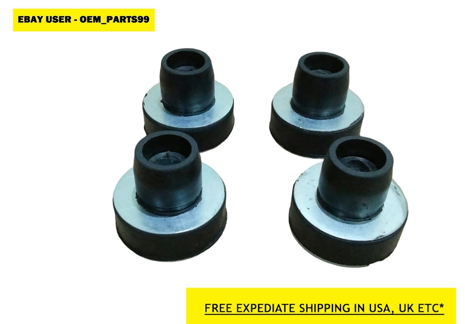Jcb Backhoe - Engine Mountings Set Of 4 Pcs. (Part No. 111/30101)