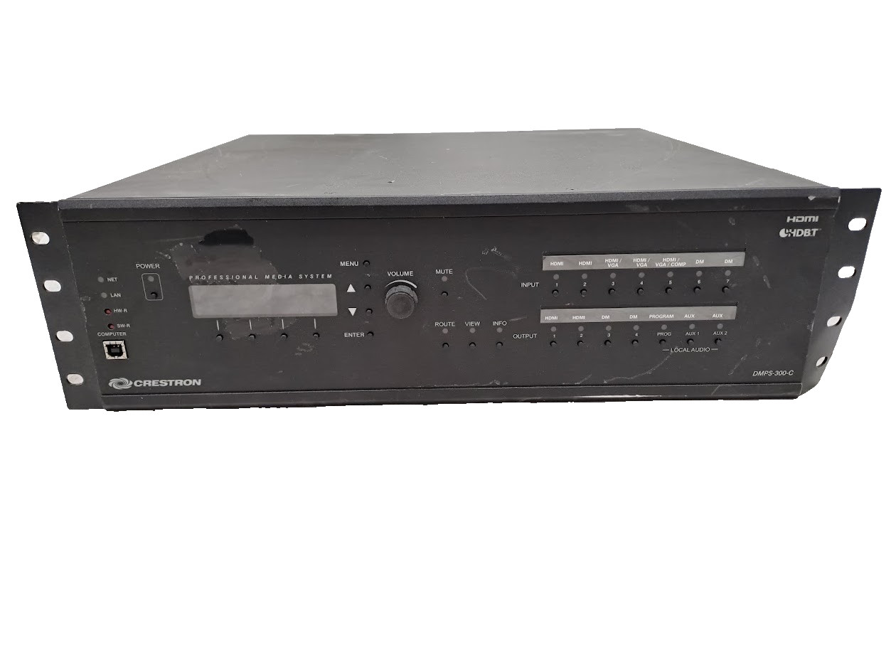 Crestron DMPS-300-C Digital Media Presentation System HDMI HDBT