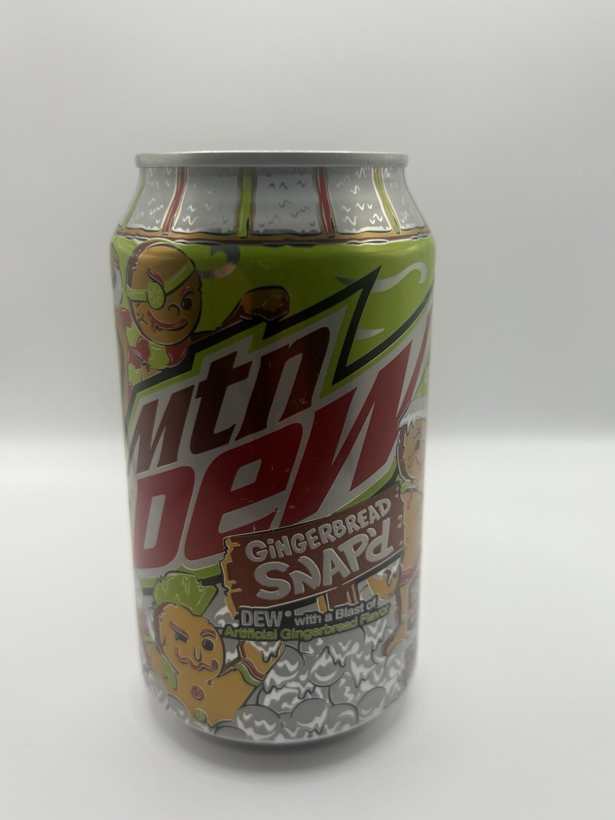 Mountain Dew Gingerbread Snap'd 12oz Can