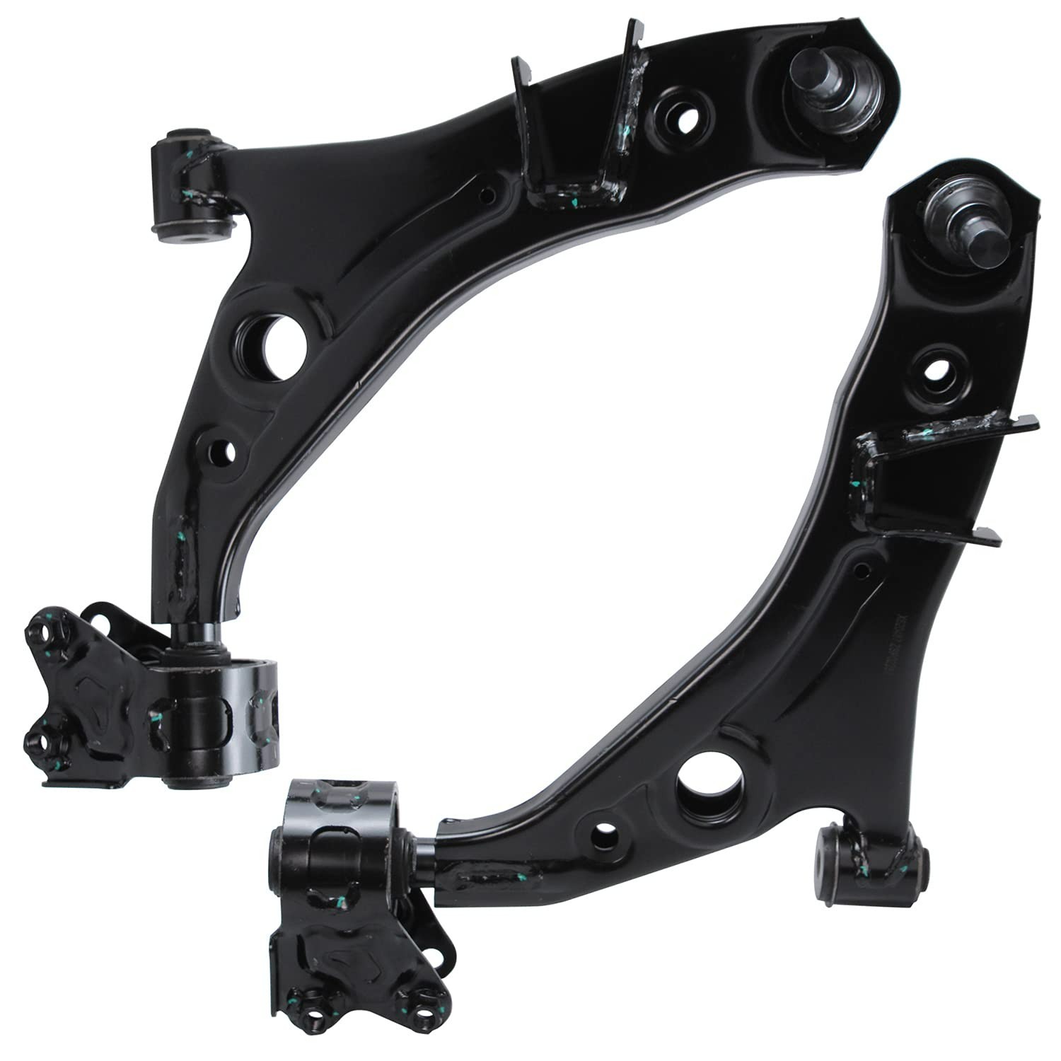 10pc Front Lower Control Arms Tie Rods Sway Bars for 2007 - 2014 Ford Edge MKX