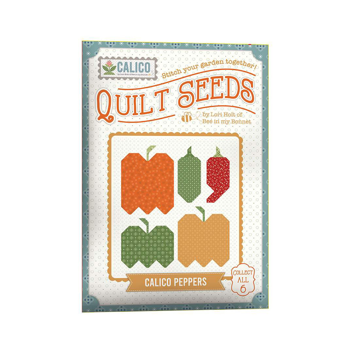 Lori Holt Quilt Seeds Pattern Calico Block Pattern~~Collect All 6!