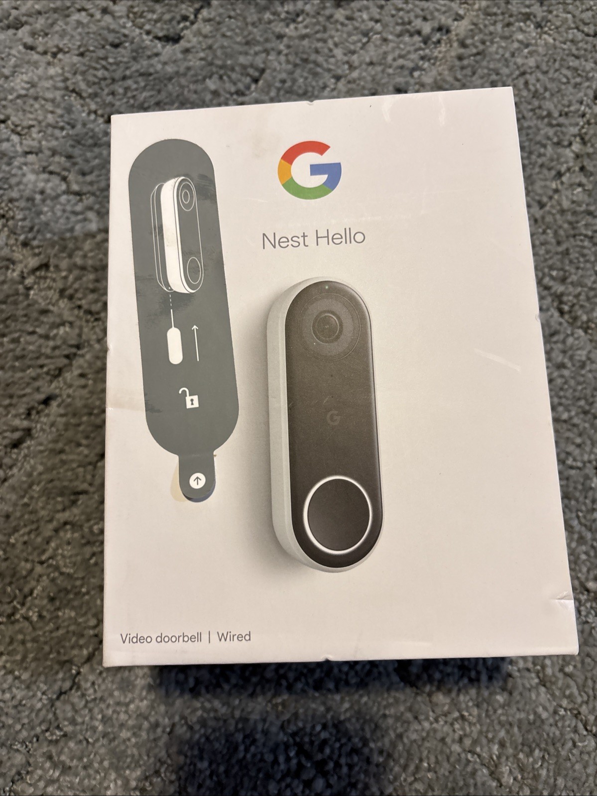 Google Nest Hello Smart Wi-Fi Video Doorbell (NC5100US)