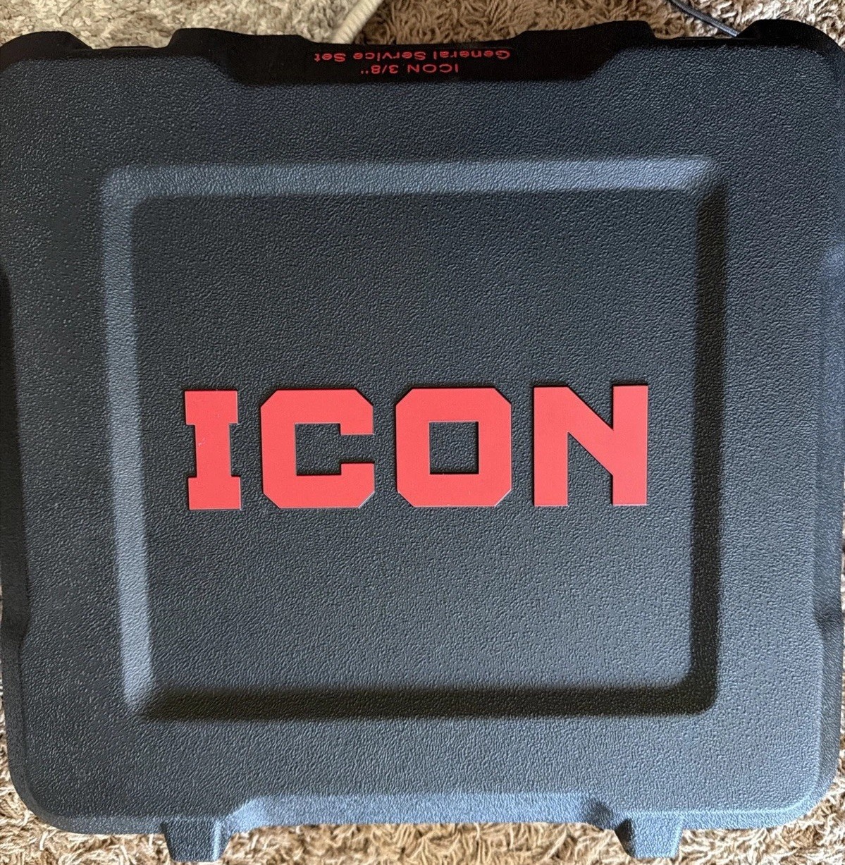 Icon 3/8 Socket Set CASE AND FOAM  (NO TOOLS ARE INCLUDED) New
