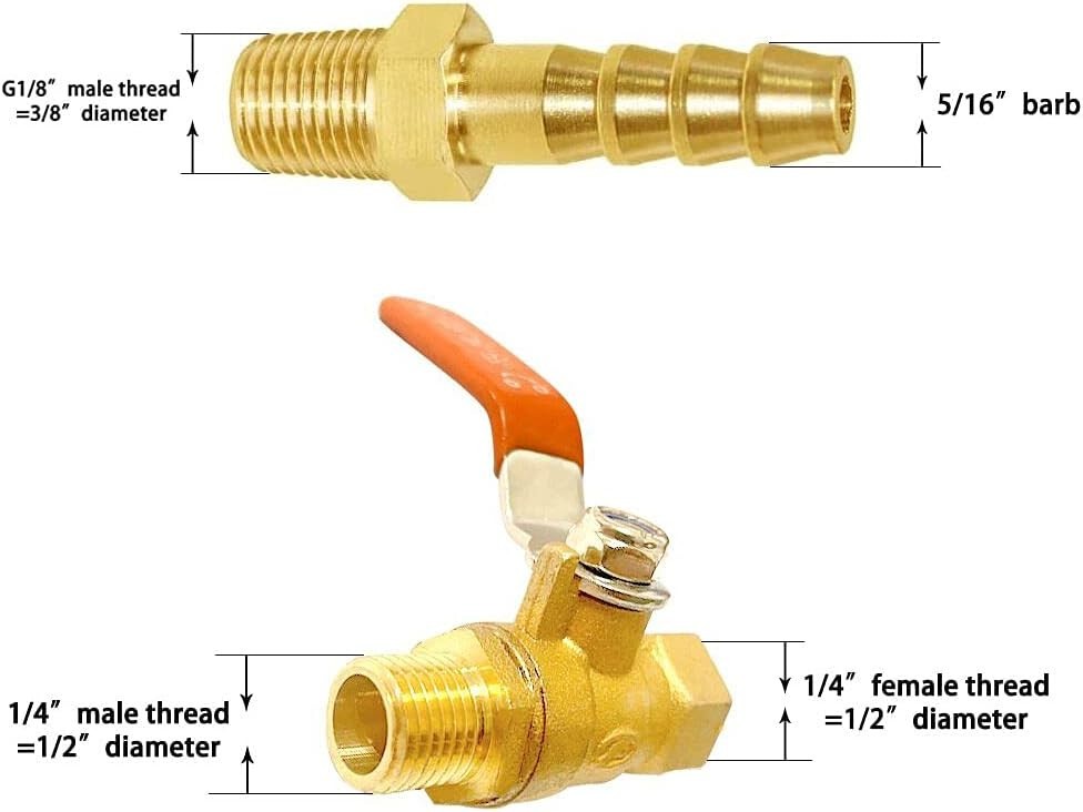 Versatile 13.4" Magnetic Base Coolant Hose Pipe with Adjustable 1/4PT Threading