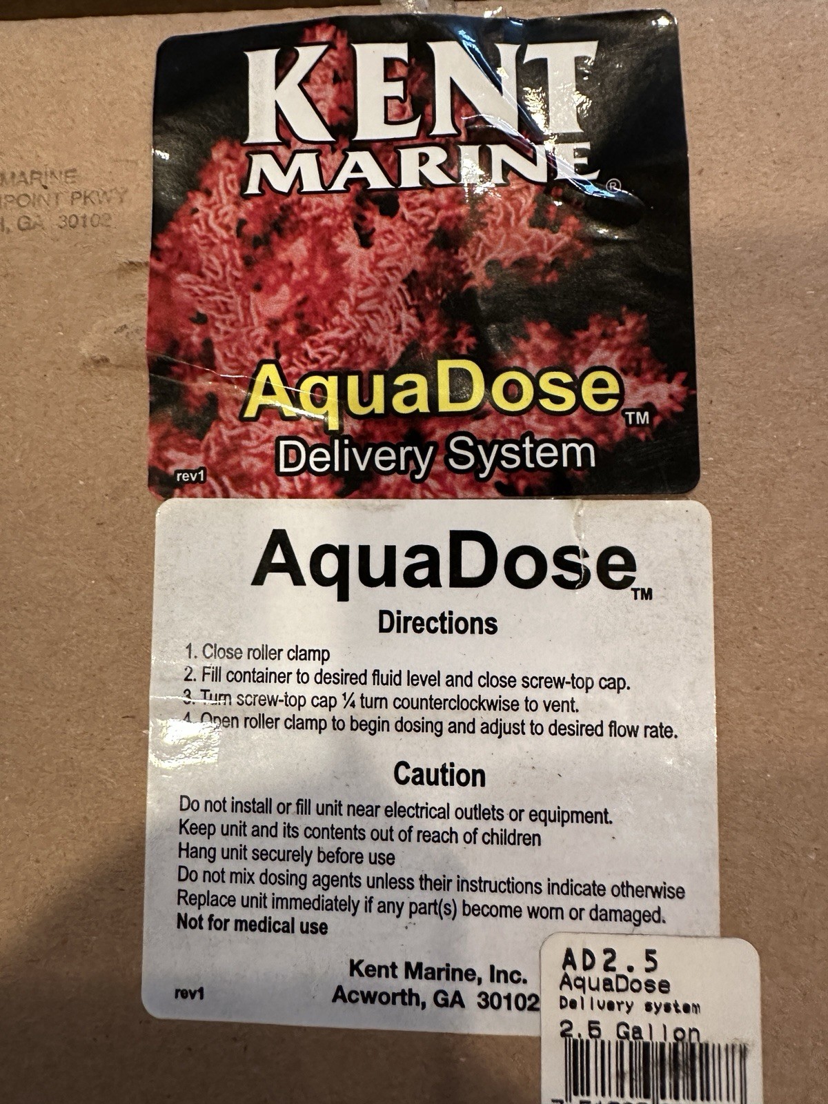 Kent Marine Aqua Dosing System  Used Once