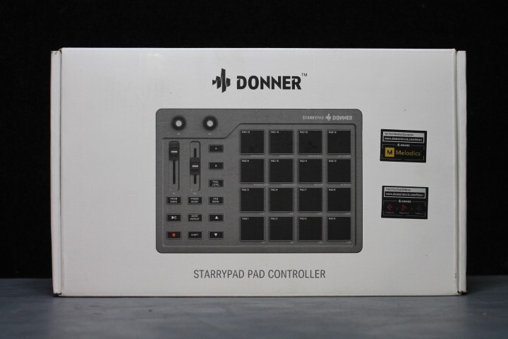 Donner STARRYPAD MIDI Pad Drum Machine 16 Pads USB Controller Music Production