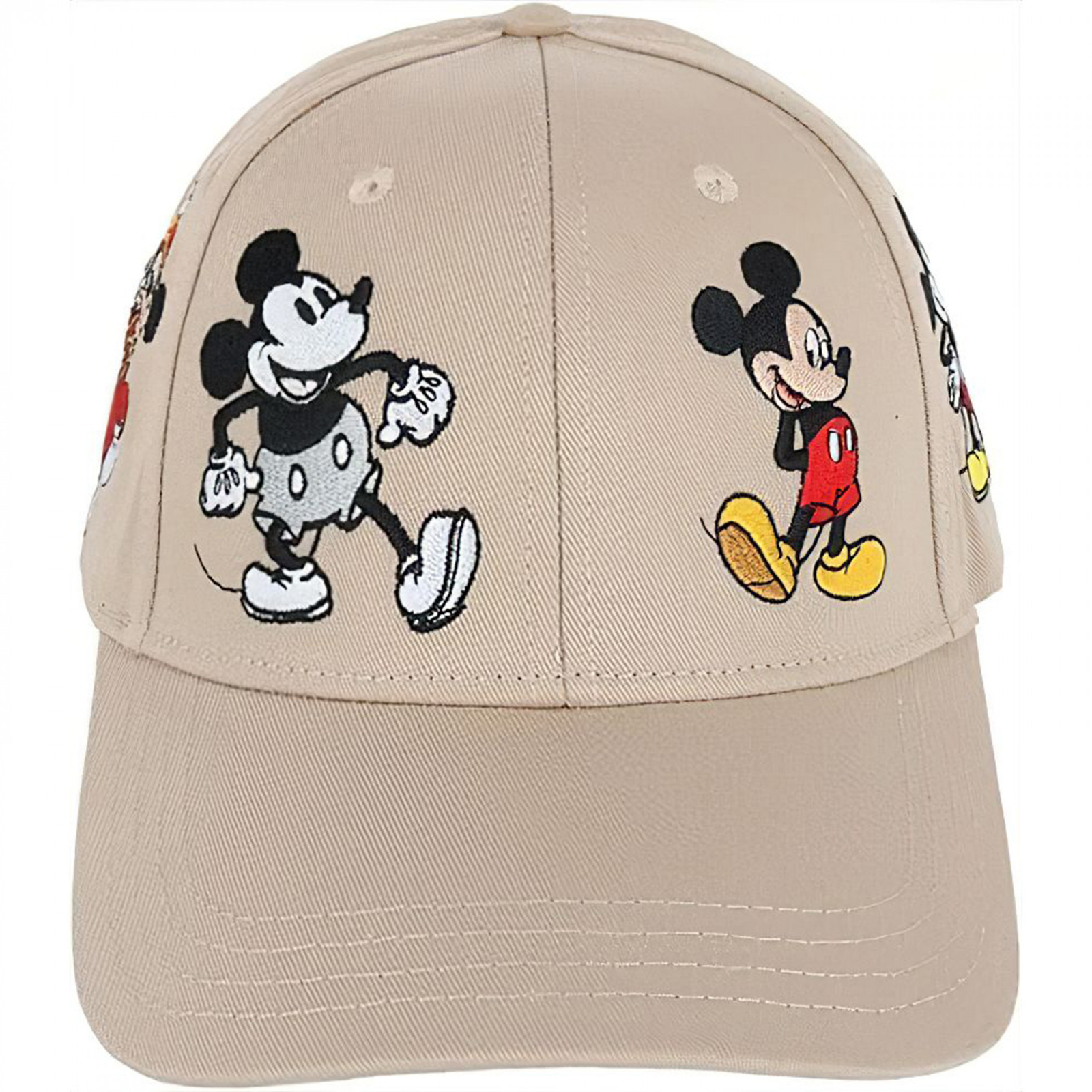 Mickey Mouse Through The Years Baseball Cap Beige