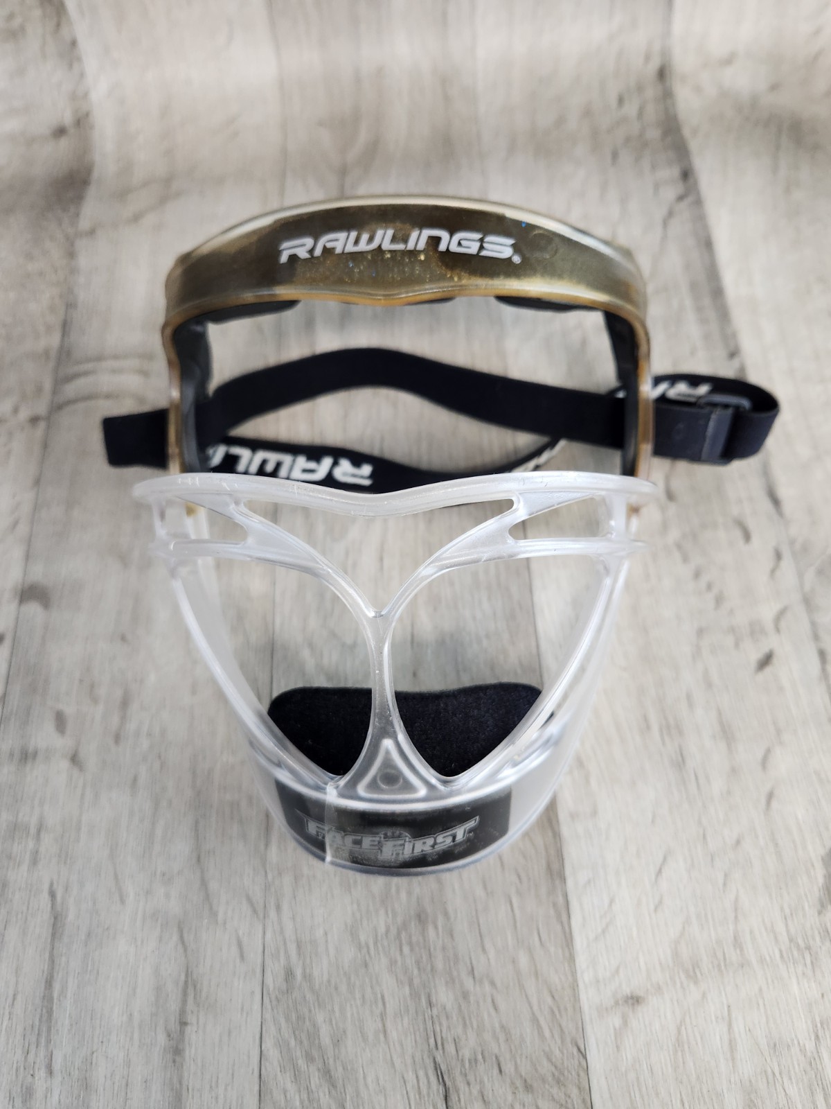 Rawlings Softball Fielders Face Mask One Size Clear with Training Softball