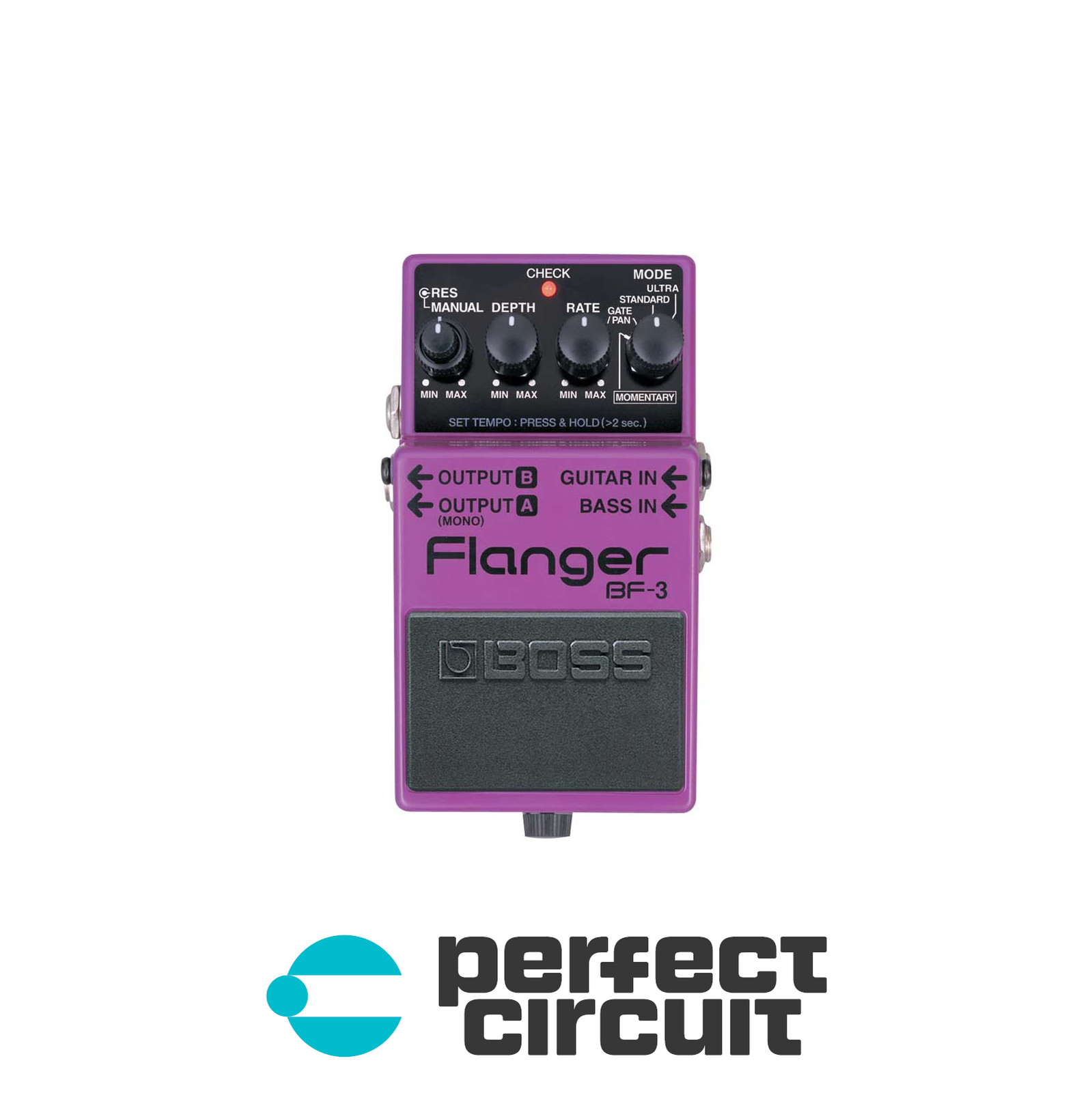 Boss BF-3 Flanger EFFECTS - NEW - PERFECT CIRCUIT