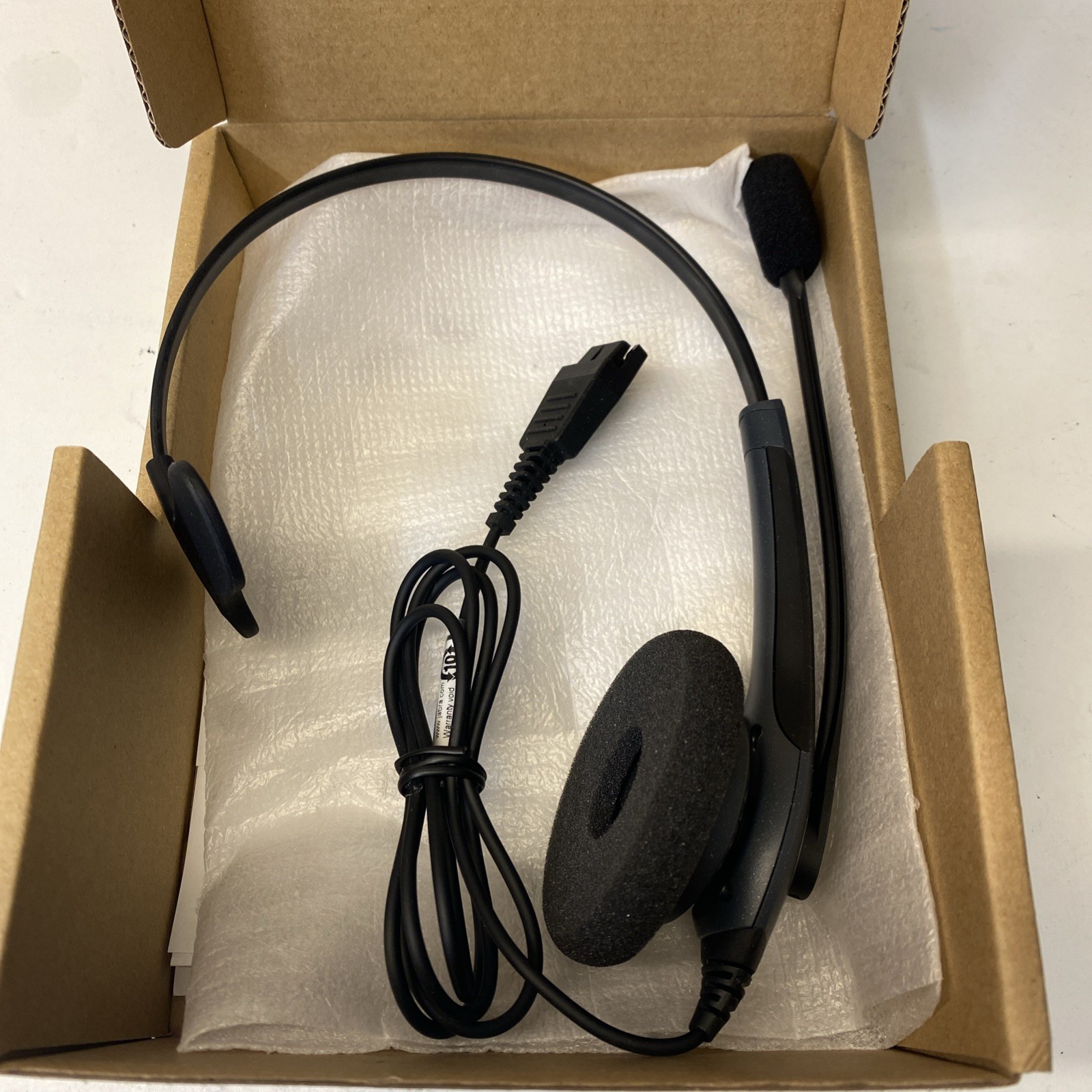 Jabra GN2000 Mono Noise Canceling Gray Headband Headsets 2003-820-105
