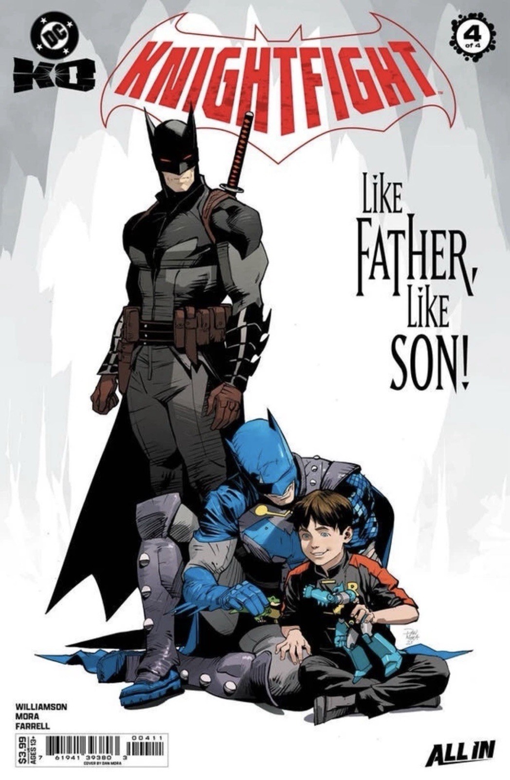 DC K.O. KNIGHTFIGHT #4 - Cover A Dan Mora
