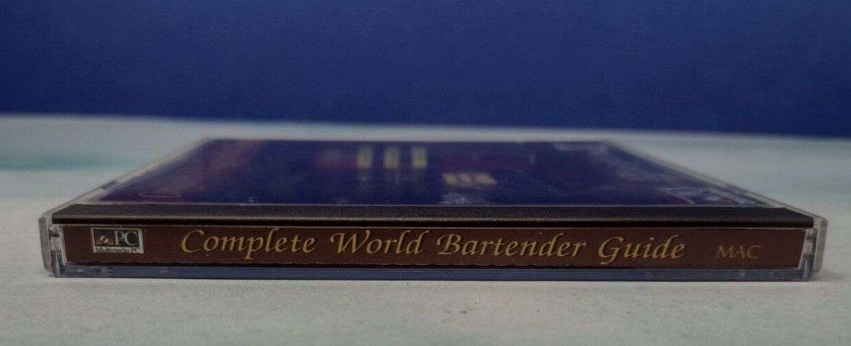 Complete World Bartender Guide (PC/MAC) 2,400 Recipes CD-ROM