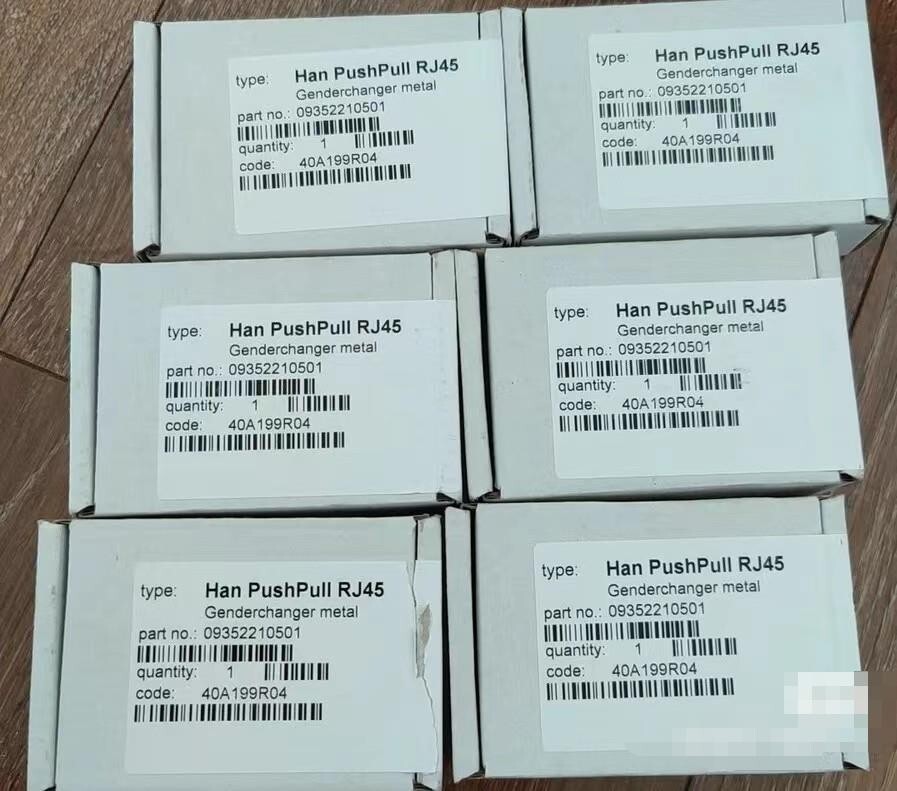 1PC NEW FIT FOR 09352210501 Han Pushpull RJ45 communication plug