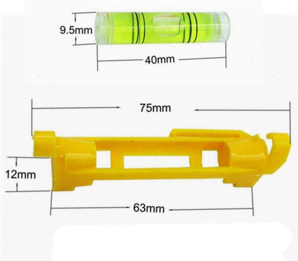 7 Pcs Hanging Bubble Line Level for Building Trades, Engineering, Surveying, ...