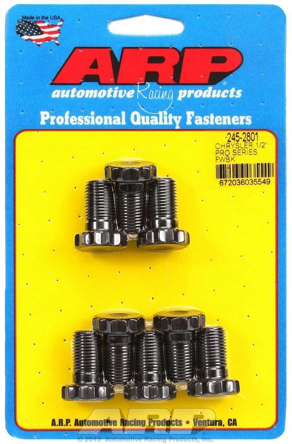ARP 245-2801 fits Mopar Flywheel Bolt Kit - 1/2