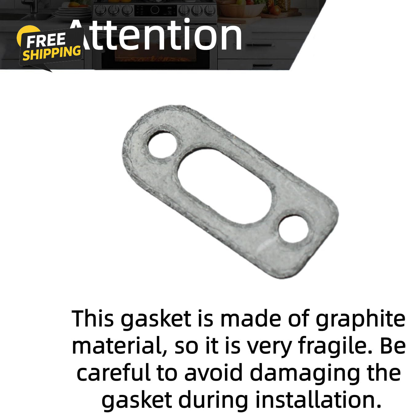 7828718 Ignitor Ionization Electrode Block and Graphite Gasket Compatible
