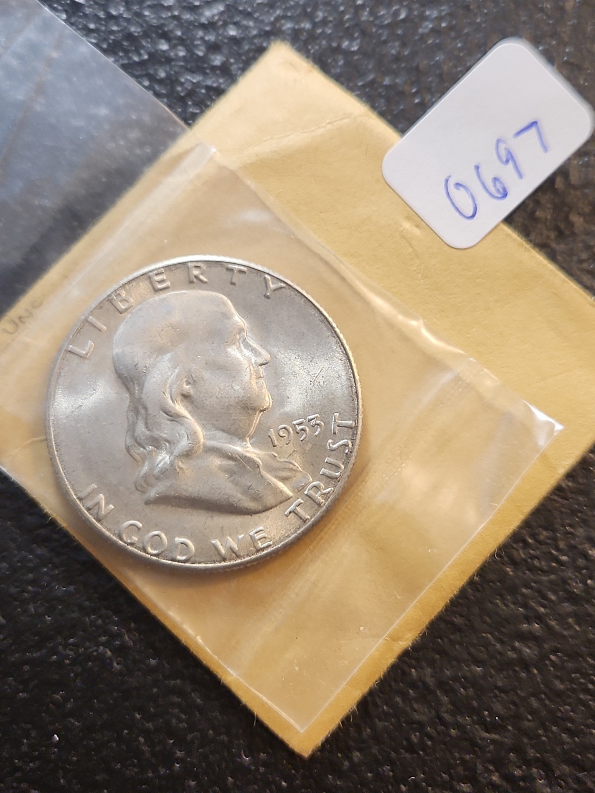 1953-S FRANKLIN HALF DOLLAR #0697