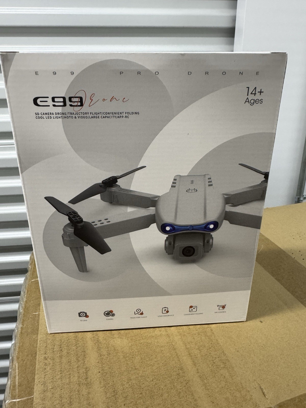 E99 Pro Drone 4k HD Dual Camera Track Flight Quadcopter Remote Dual Camera New