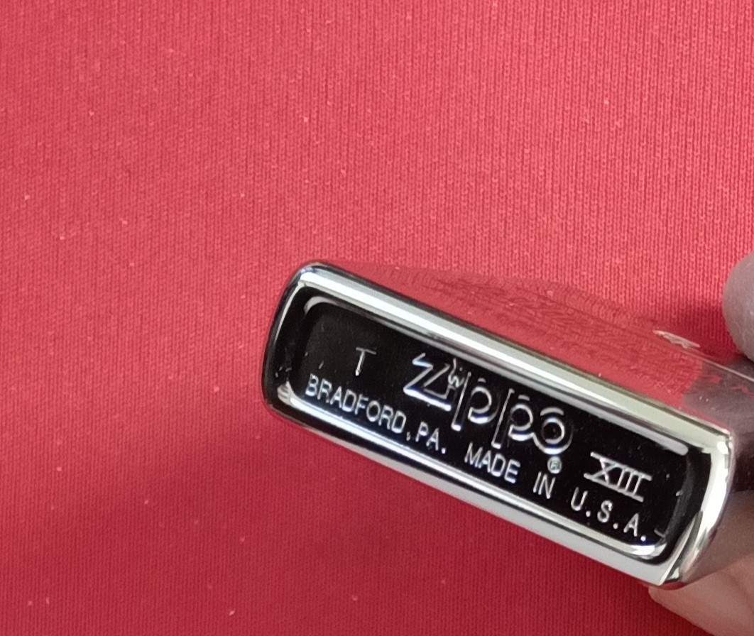 Zippo Lighter "COLONEL JAMES B. BEAM"
