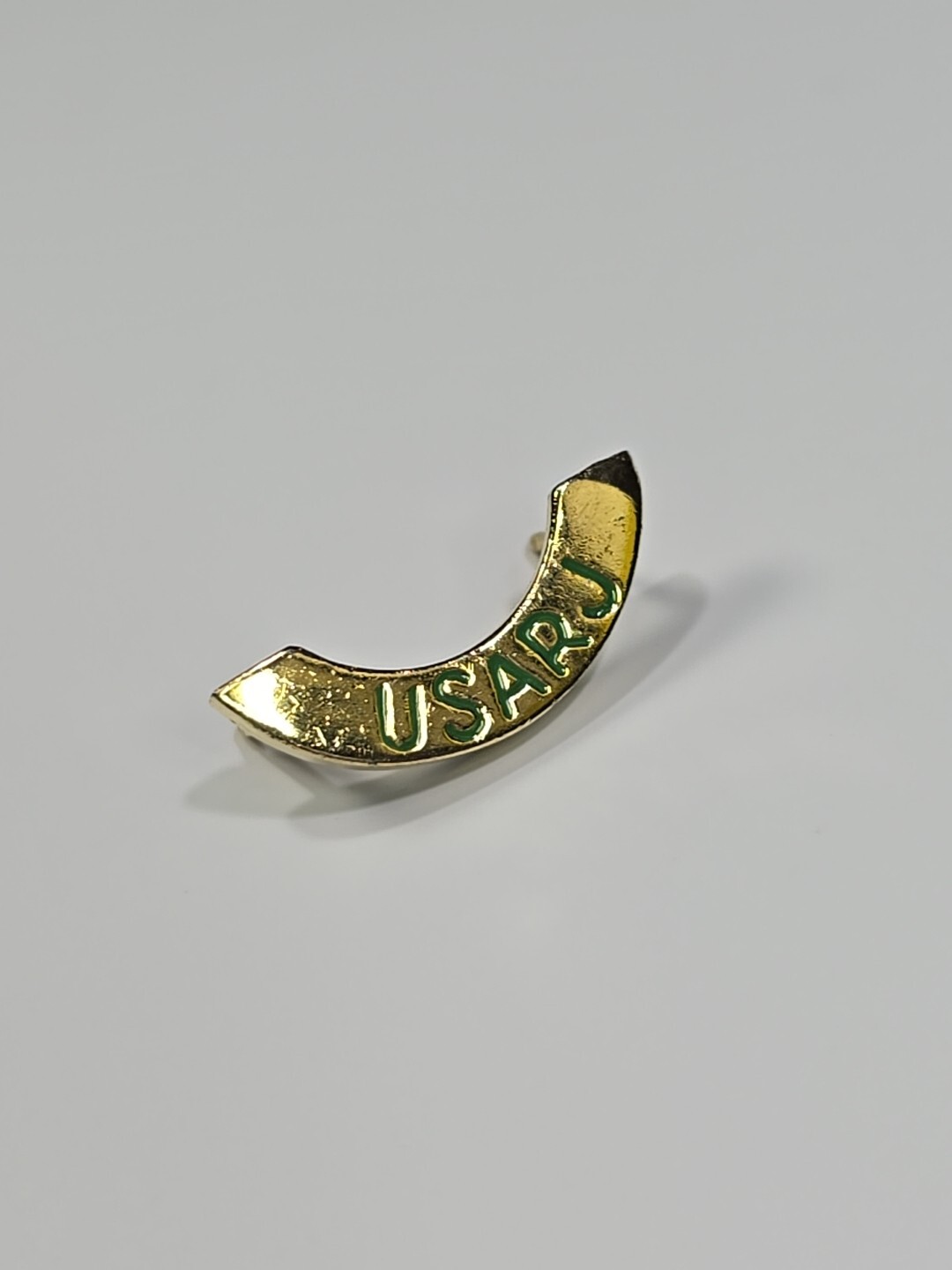 USARJ Lapel Collar Pin United States Army Japan Brass