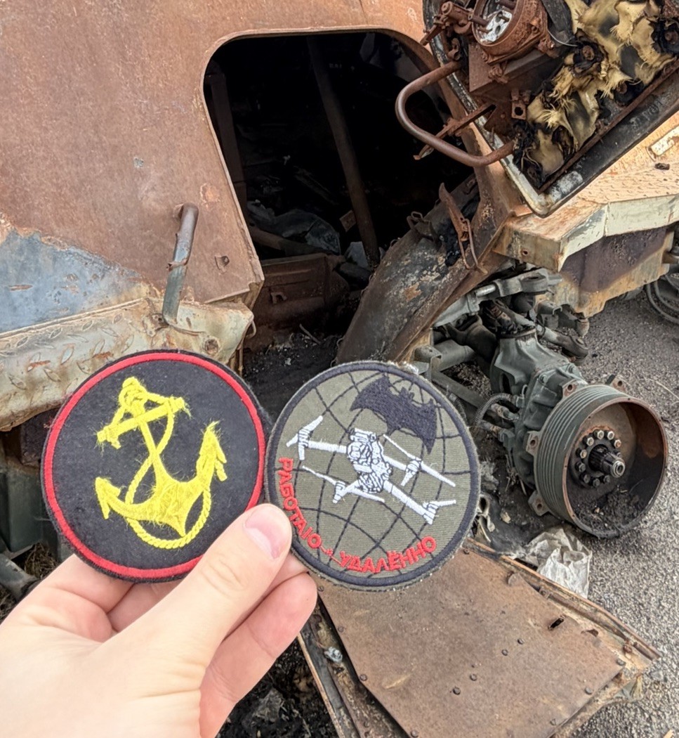 Russian army patches taken from Ukraine. Slava Of Ukraine 🇺🇦🌎