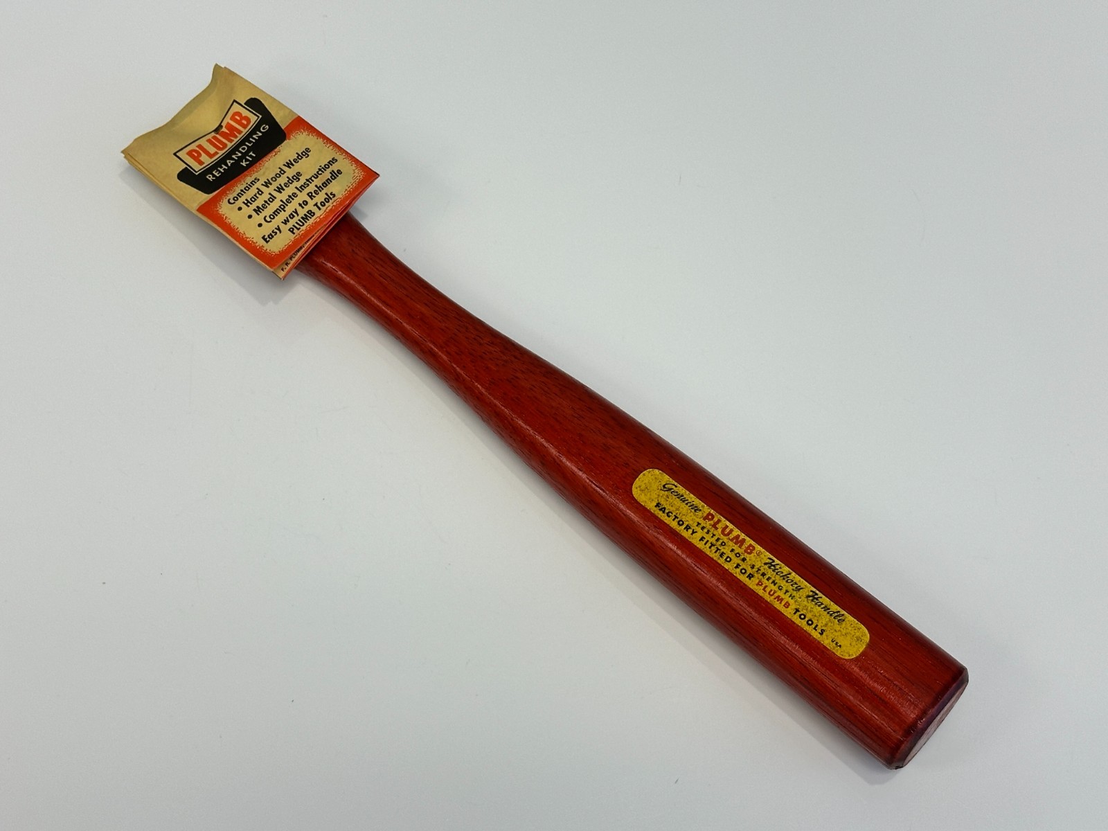 Plumb Tools USA Rehandling Hammer Kit, Wood & Metal Wedge, Complete Instructions