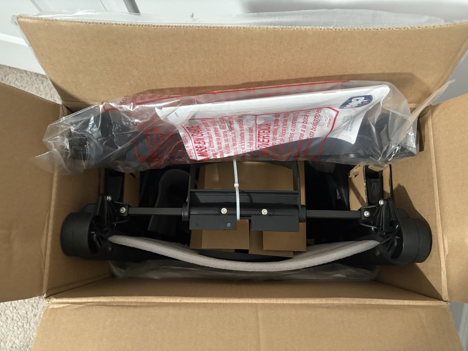 Chicco KeyFit Caddy Frame Stroller - Black