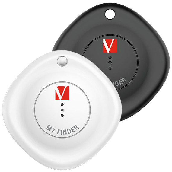 2-Pack: Verbatim My Finder Bluetooth Tracker (Black+White)