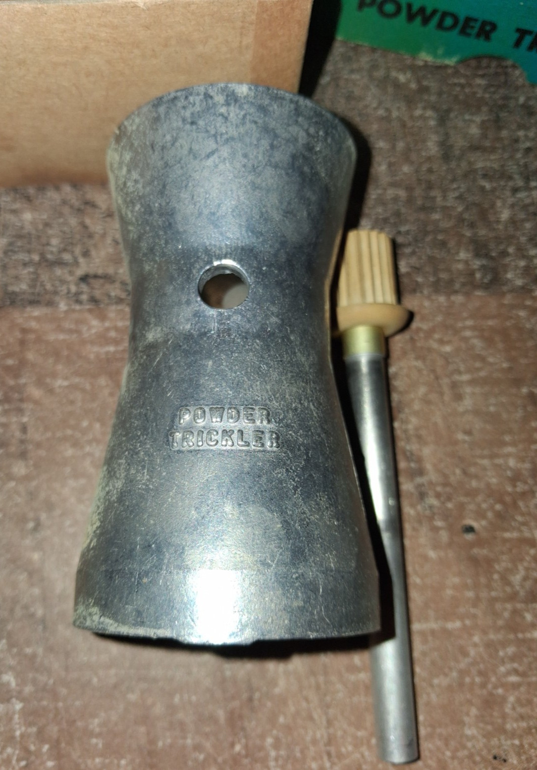 Vintage RCBS Powder Trickler Precisioneered Reloading Equipment w/Box Read