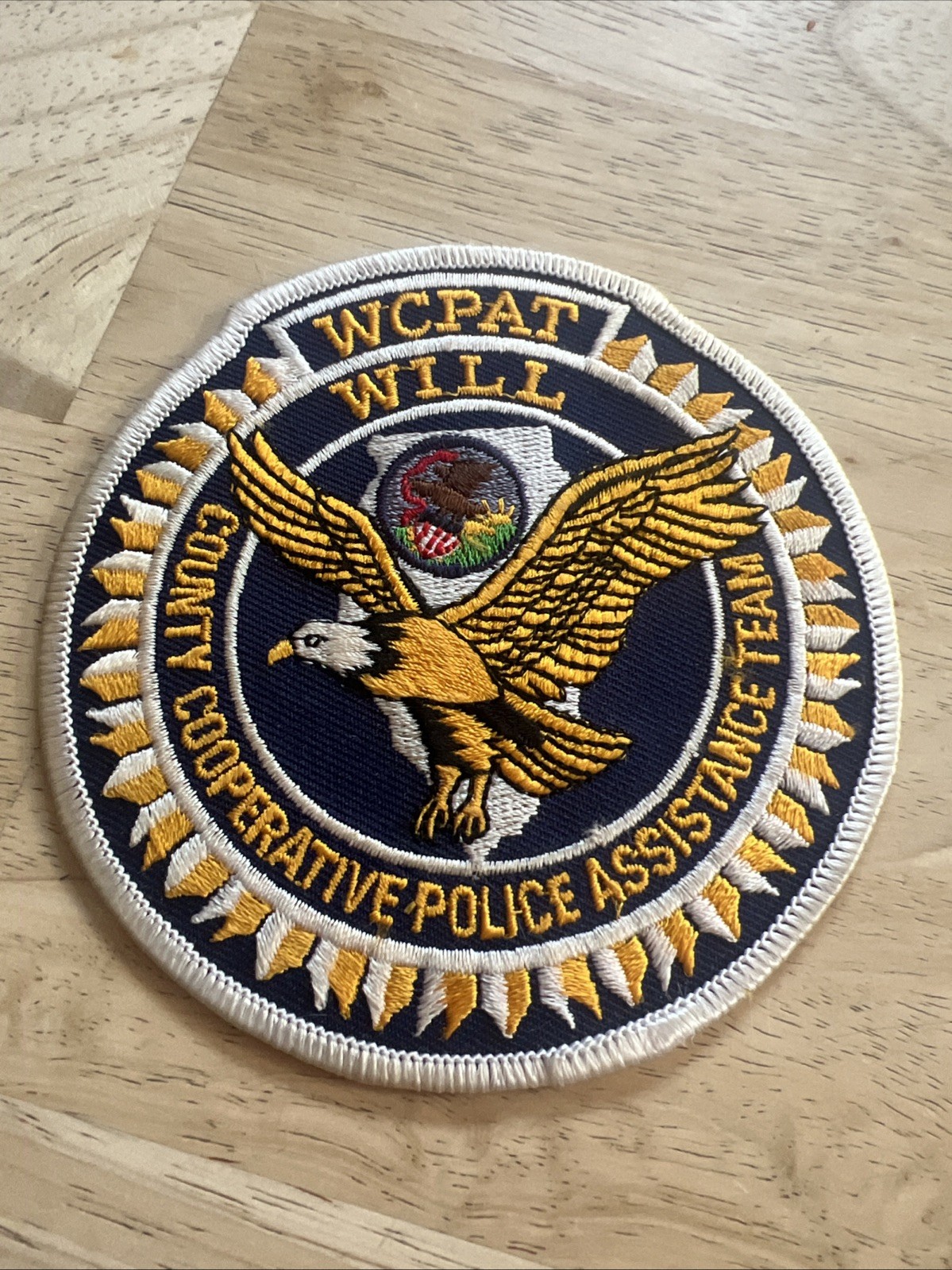 Will County IL Cooperative police assistance team patch. New