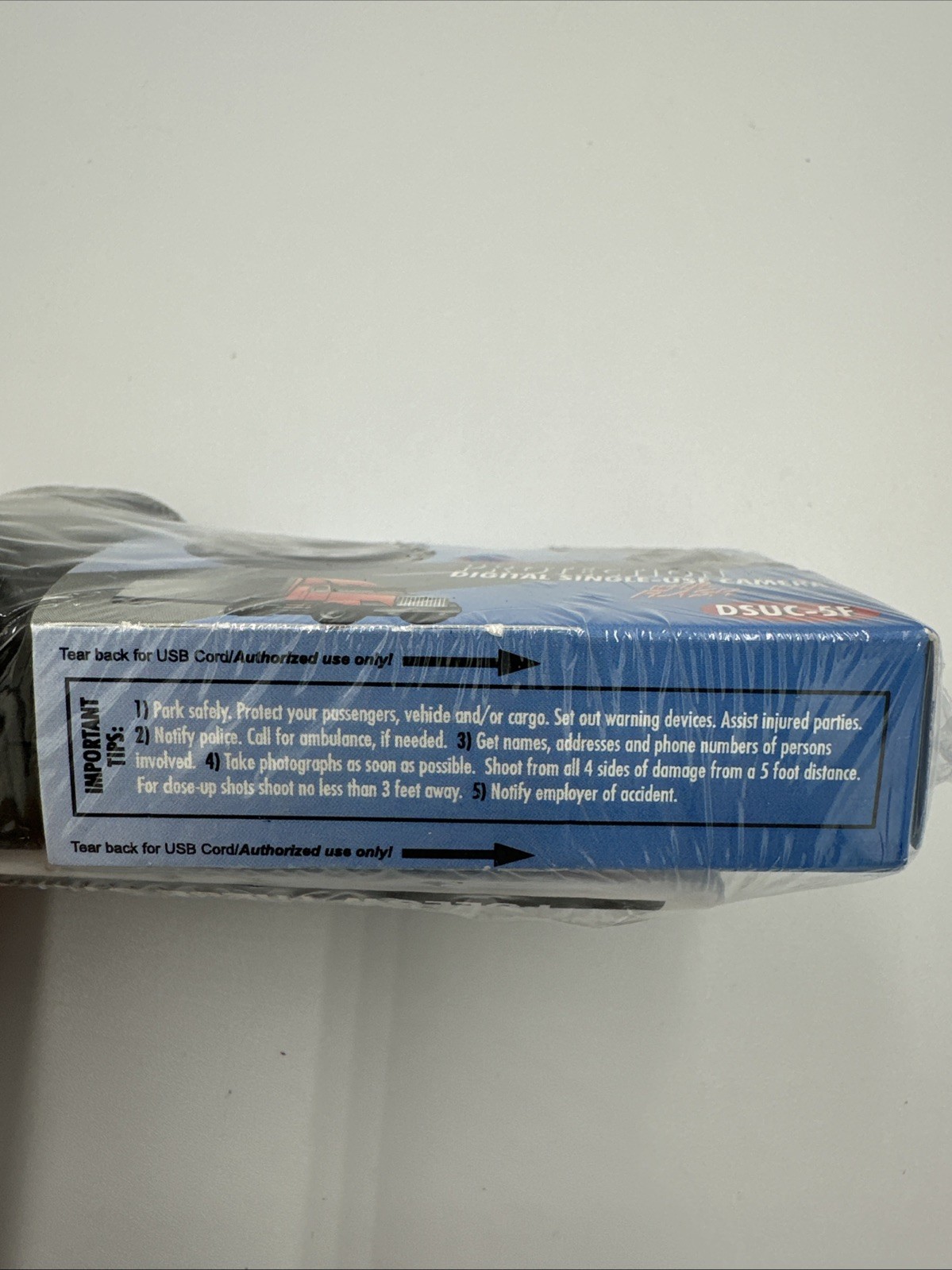 Asset Protection Digital Single-Use Disposable Camera With Flash! Free Shipping!