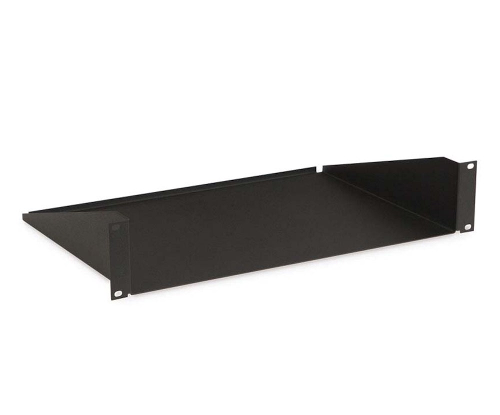 2U 12inch Value Line Racking Shelf 125lbs Capacity