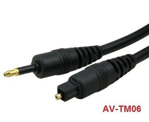 6 ft. Toslink to Mini-Toslink Optical Cable, AV-TM06